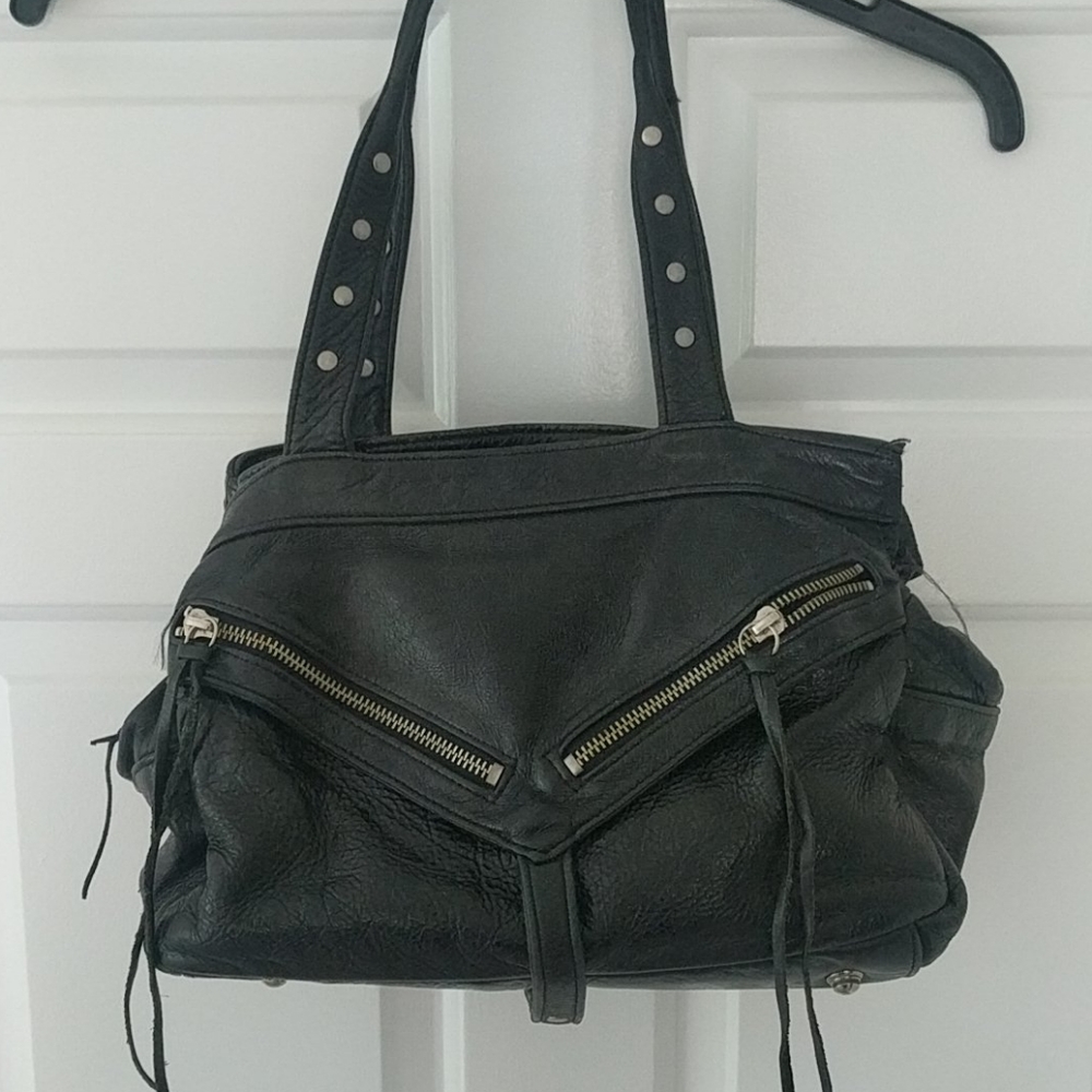 Botkier black leather bag